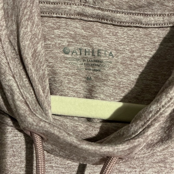 Athleta Uptempo Elevate Hoodie Sweatshirt  Pullover Top Long Sleeve Thumbholes M - Picture 2 of 5
